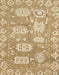 Machine Washable Abstract Cinnamon Brown Rug, wshabs1655