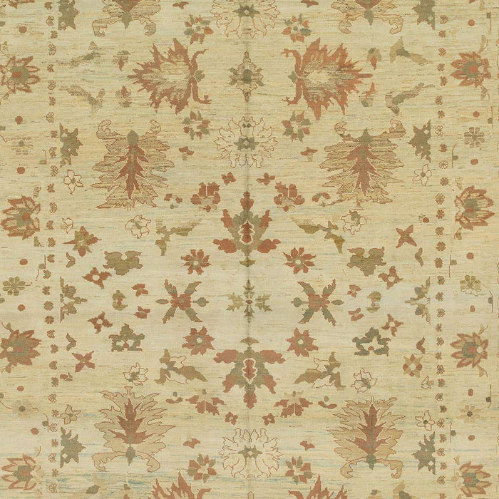 Abstract Gold Oriental Rug, abs1656