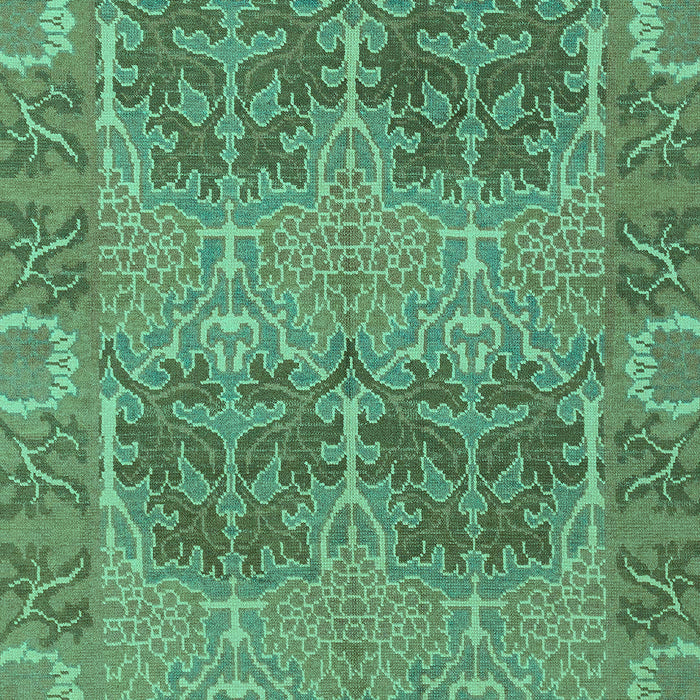 Machine Washable Abstract Turquoise Modern Area Rugs, wshabs1657turq