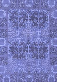 Abstract Blue Modern Rug, abs1657blu