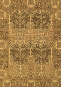 Abstract Brown Modern Rug, abs1657brn