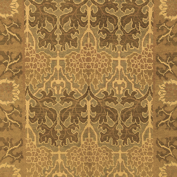 Abstract Brown Modern Rug, abs1657brn
