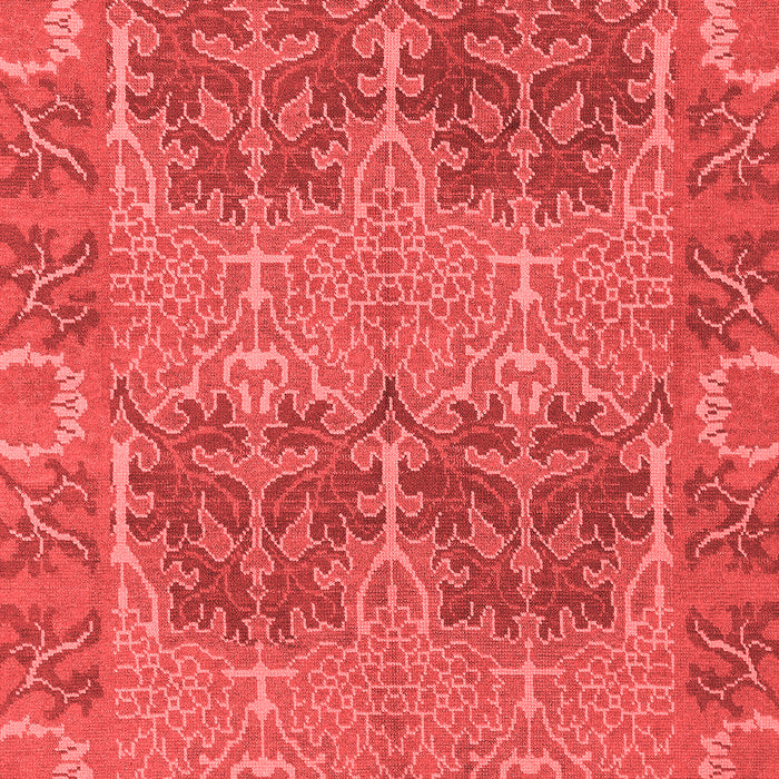 Machine Washable Abstract Red Modern Rug, wshabs1657red