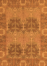 Abstract Orange Modern Rug, abs1657org