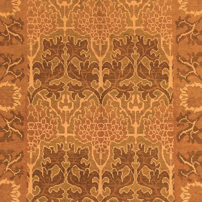 Abstract Orange Modern Rug, abs1657org