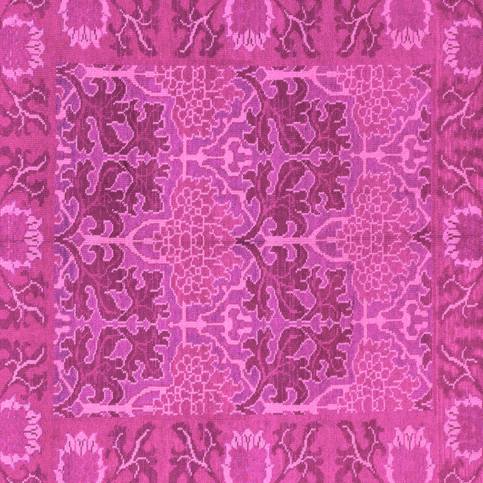 Square Abstract Pink Modern Rug, abs1657pnk