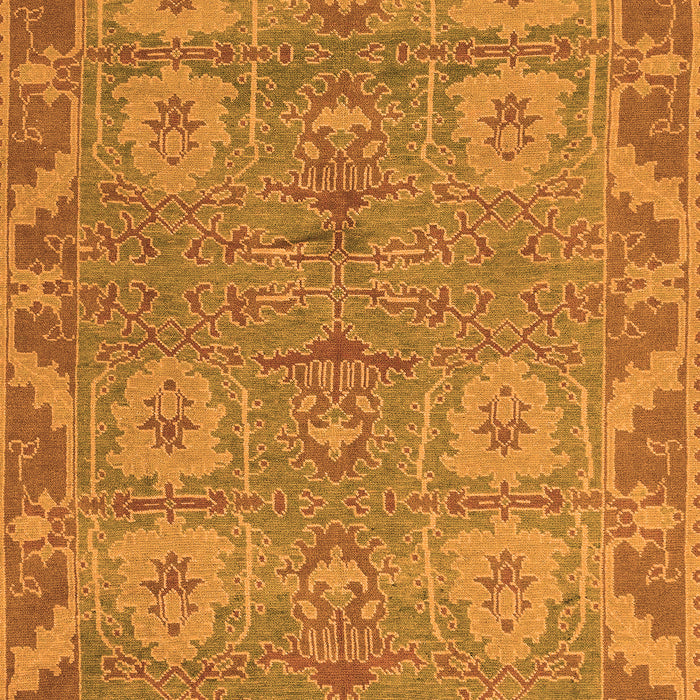 Machine Washable Oriental Orange Traditional Area Rugs, wshabs1658org