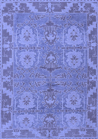 Oriental Blue Traditional Rug, abs1658blu