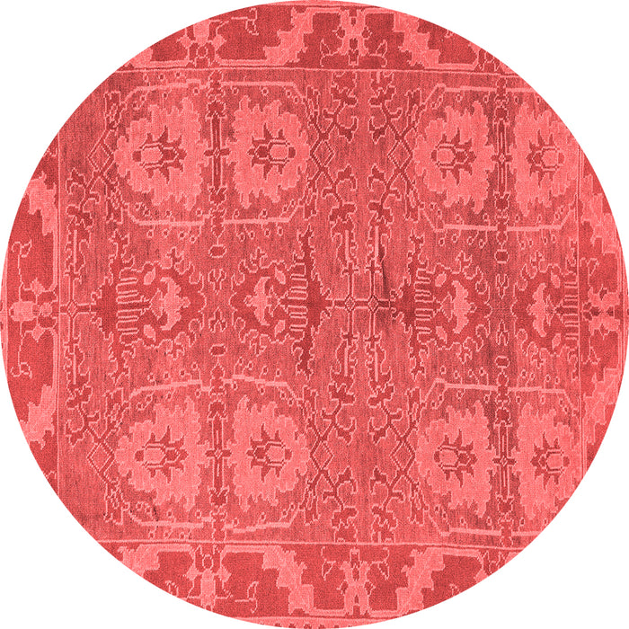 Machine Washable Oriental Red Traditional Rug, wshabs1658red