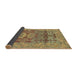 Sideview of Abstract Light Brown Oriental Rug, abs1659