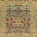 Square Machine Washable Abstract Light Brown Rug, wshabs1659