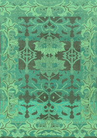 Oriental Turquoise Traditional Rug, abs1659turq