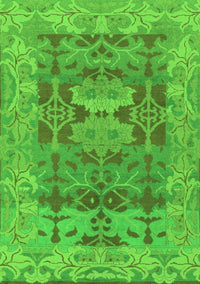 Oriental Green Traditional Rug, abs1659grn