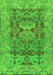 Oriental Green Traditional Rug, abs1659grn