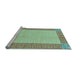 Sideview of Machine Washable Abstract Light Blue Modern Rug, wshabs165lblu