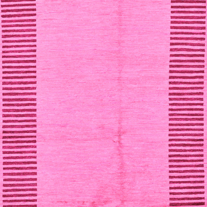 Machine Washable Abstract Pink Modern Rug, wshabs165pnk