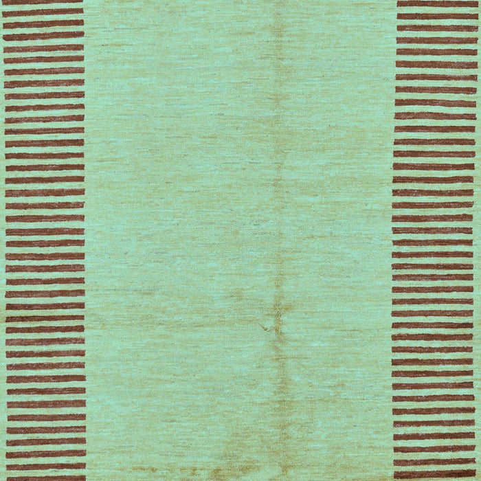 Abstract Light Blue Modern Rug, abs165lblu