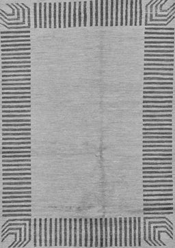 Abstract Gray Modern Rug, abs165gry