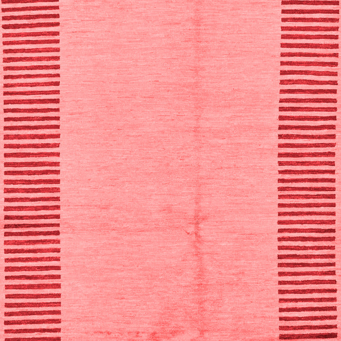 Machine Washable Abstract Red Modern Rug, wshabs165red