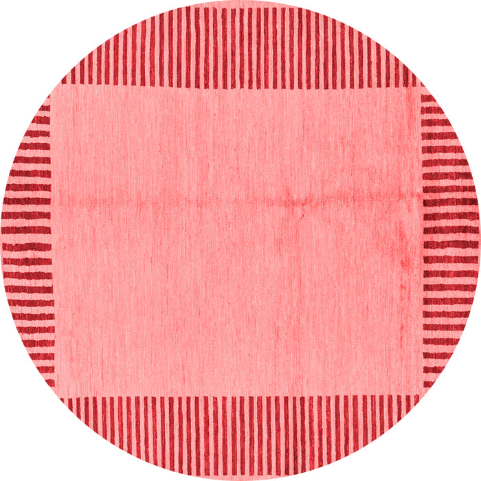 Machine Washable Abstract Red Modern Rug, wshabs165red