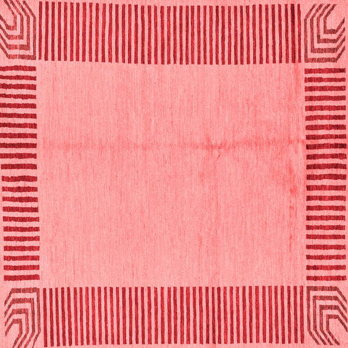 Machine Washable Abstract Red Modern Rug, wshabs165red
