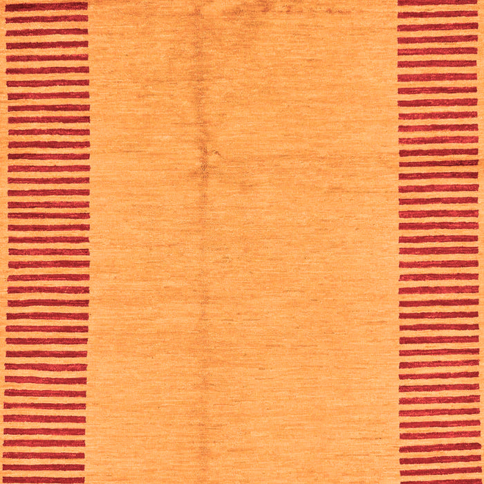 Machine Washable Abstract Orange Modern Area Rugs, wshabs165org