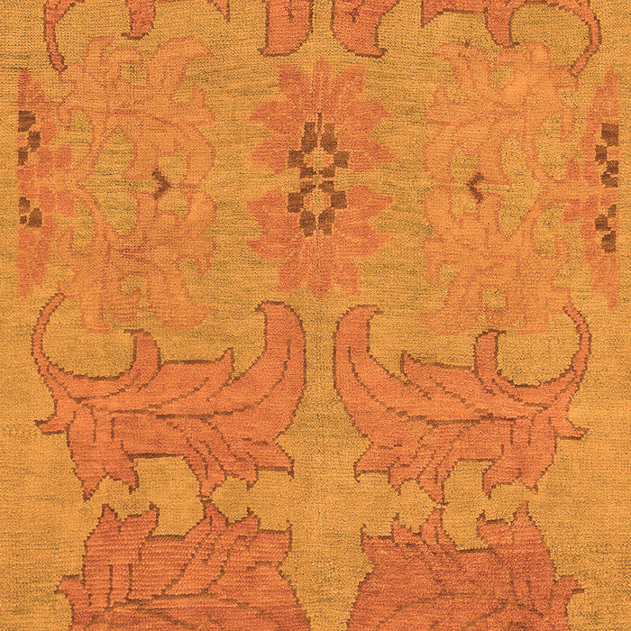 Machine Washable Abstract Orange Modern Area Rugs, wshabs1660org