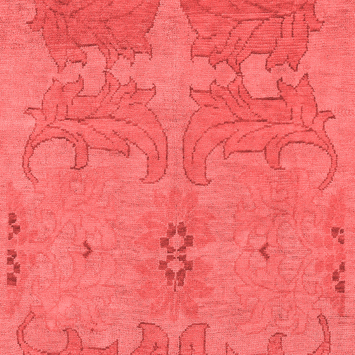 Machine Washable Abstract Red Modern Rug, wshabs1660red