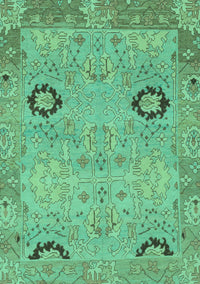 Oriental Turquoise Traditional Rug, abs1661turq