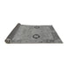 Sideview of Oriental Gray Traditional Rug, abs1661gry