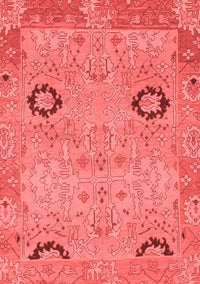 Oriental Red Traditional Rug, abs1661red