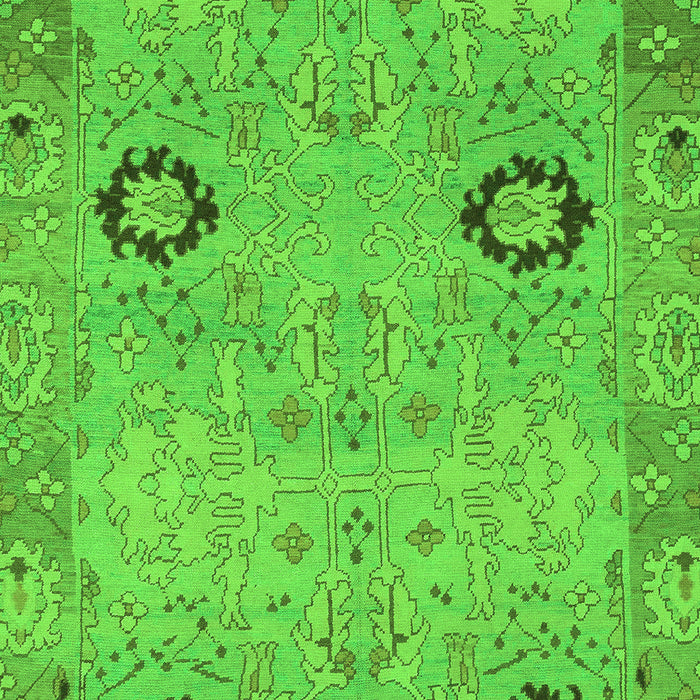 Oriental Green Traditional Rug, abs1661grn