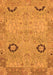 Oriental Orange Traditional Rug, abs1661org