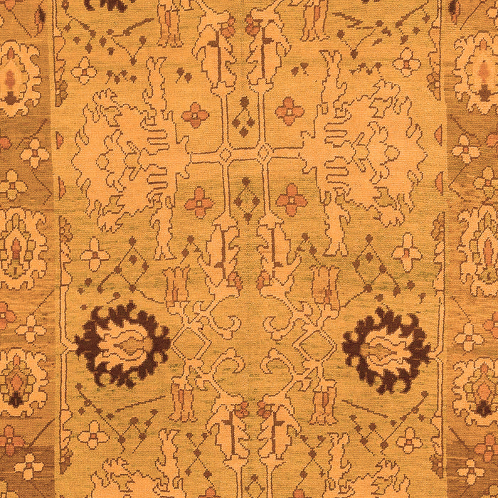Oriental Orange Traditional Rug, abs1661org