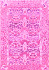 Oriental Pink Traditional Rug, abs1662pnk