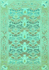 Oriental Turquoise Traditional Rug, abs1662turq