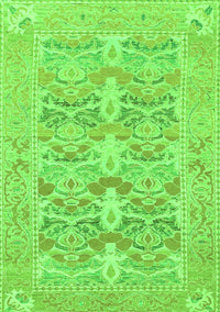 Oriental Green Traditional Rug, abs1662grn