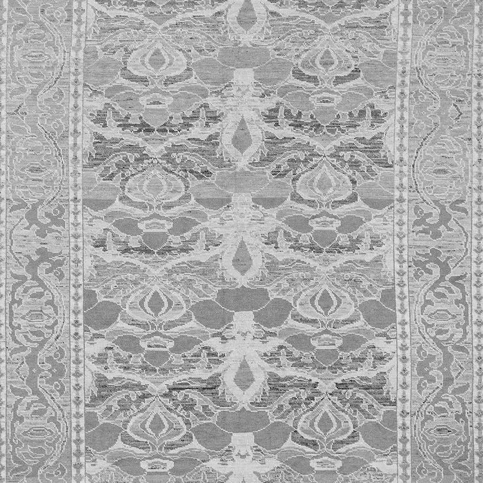 Machine Washable Oriental Gray Traditional Rug, wshabs1662gry