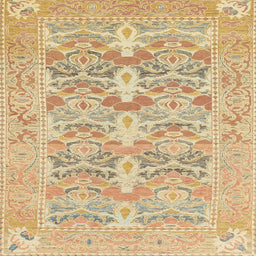 Square Machine Washable Abstract Bronze Brown Rug, wshabs1662