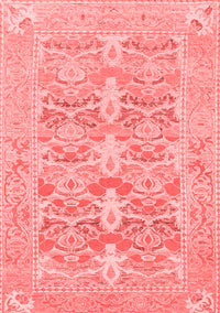 Oriental Red Traditional Rug, abs1662red