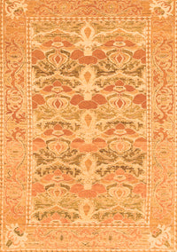 Oriental Orange Traditional Rug, abs1662org