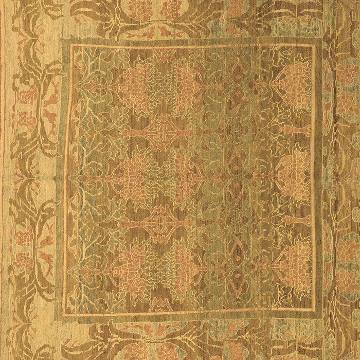 Square Machine Washable Abstract Brown Modern Rug, wshabs1663brn