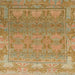 Square Abstract Sedona Brown Modern Rug, abs1663