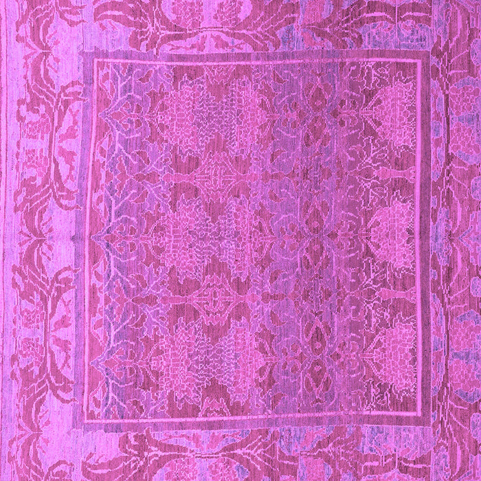 Square Abstract Purple Modern Rug, abs1663pur