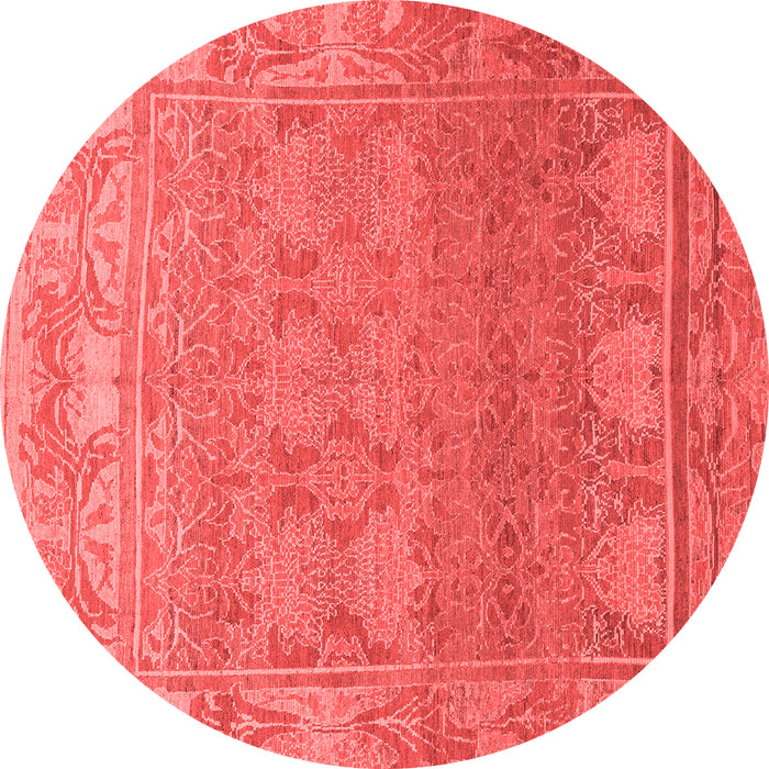Abstract Red Modern Rug, abs1663red