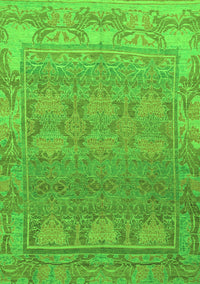 Abstract Green Modern Rug, abs1663grn