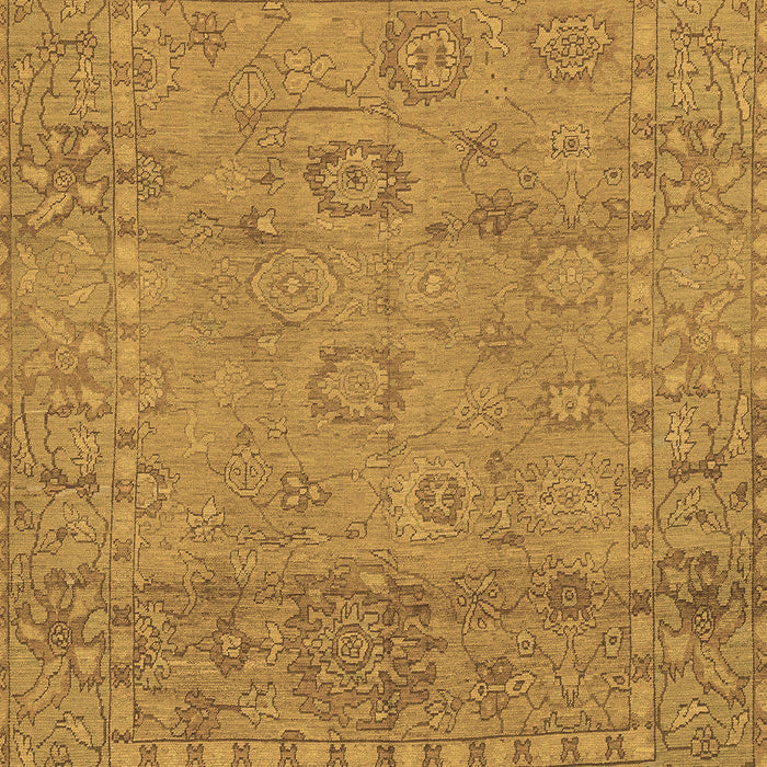 Abstract Brown Modern Rug, abs1664brn