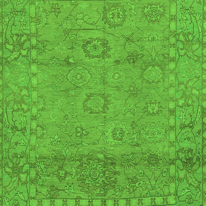Abstract Green Modern Rug, abs1664grn