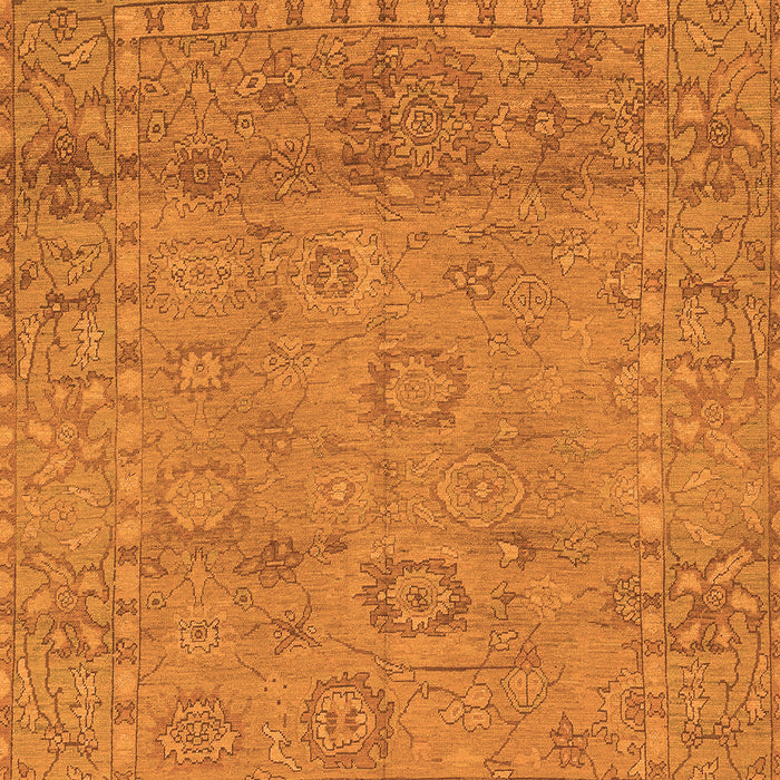 Abstract Orange Modern Rug, abs1664org