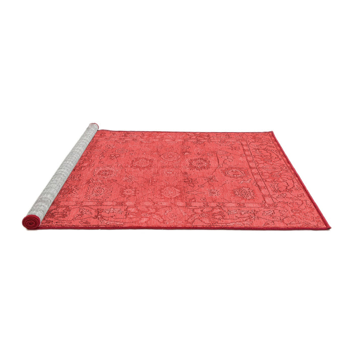 Modern Red Washable Rugs